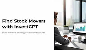 Find Stock Gainers/Losers with
                            InvestGPT