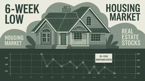 30-Year Mortgage Rates Hit 6-Week Low: Implications for the Housing Market and Real Estate Stocks